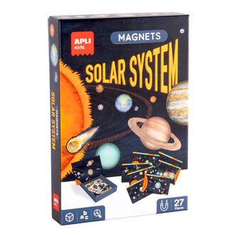 APLI edukační hra s magnety - Sluneční soustava, 5+