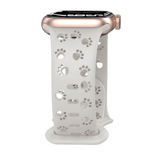 Řemínek s perforovanými pacičkami pro Apple Watch 38/40/41/42(S10)mm,Slonová Kost Řemínek s perforovanými pacičkami pro Apple Watch 38/40/41/42(S10)mm,Slonová Kost