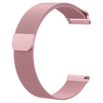 Milánský tah magnetický 22mm,Růžový