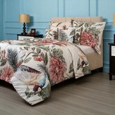 Francouzské saténové povlečení 240x220, 70x90cm Kolibřík