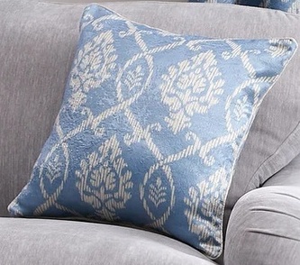 Polštář Vivianna Blue 43x43