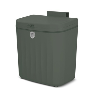 BERLINGERHAUS Koš odpadkový závěsný 7 l Matte Green Collection BH-8889 BERLINGERHAUS Koš odpadkový závěsný 7 l Matte Green Collection BH-8889