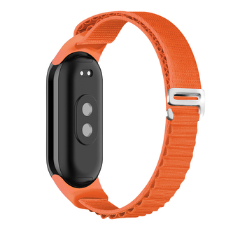 Náhradní náramek SportNylon se sponou Mi band 8/9/10,Oranžová,Xiaomi Mi Band 8/9/10