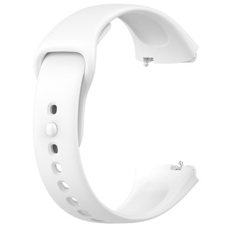Jednobarevný náhradní řemínek Xiaomi Redmi Watch 3 Lite / Watch 3 Active,Bílá