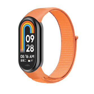 Náhradní náramek SportNylon Mi band 8/9/10,Oranžová,Xiaomi Mi Band 8/9/10