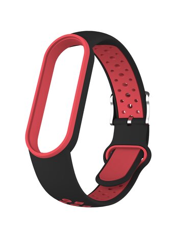 Náhradní náramek Mi band 7/6/5 EF,Černo-Červená,Xiaomi Mi band 5/6/7 Náhradní náramek Mi band 7/6/5 EF,Černo-Červená,Xiaomi Mi band 5/6/7