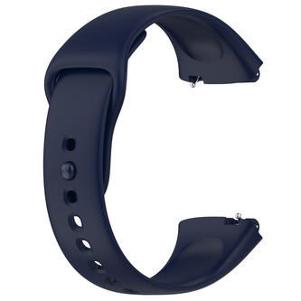 Jednobarevný náhradní řemínek Xiaomi Redmi Watch 3 Lite / Watch 3 Active,Tmavě modrá