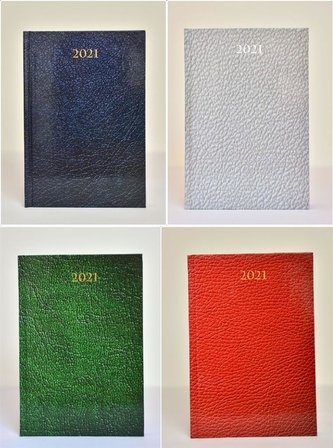 Kalendarz 2021 Tygodniowy A5 Laminowany MIX