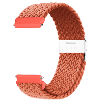 Pletený řemínek 22mm,Broskvový