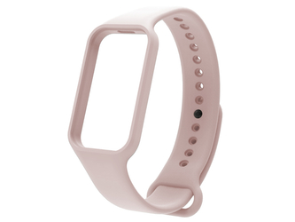 Jednobarevný náhradní náramek Mi Band 8 Active / Redmi Band 2,Pískově růžová