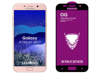 3D Ochranné tvrzené sklo na Samsung Galaxy A7 2017/A720