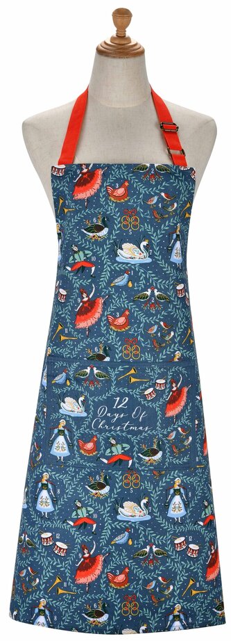 Kuchyňská zástěra 12 Days Of Christmas