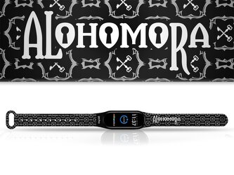 Náhradní náramek Mi band 3/4/5/6/7 Harry Potter - ALOHOMORA,Vícebarevná,Xiaomi Mi band 3/4