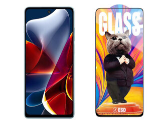 3D Ochranné tvrzené sklo na Motorola Edge S30 - Mr. Cat ESD