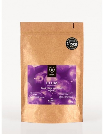 BRIX: Mrazem sušená ŠVESTKA 28g  P0315