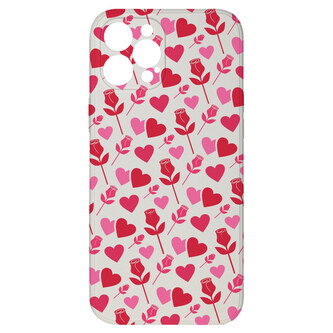 Kryt Srdce a růže pro iPhone 12 Pro Max Kryt Srdce a růže pro iPhone 12 Pro Max