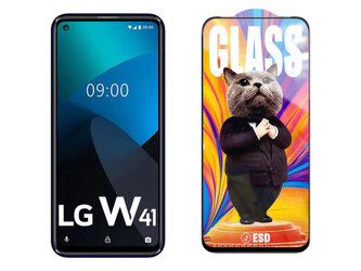 3D Ochranné tvrzené sklo na LG W41 - Mr. Cat ESD