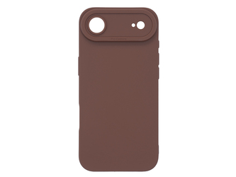 Silikonový hnědý kryt se zvýšenou ochranou čoček pro iPhone 17 Air
