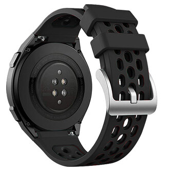 Dvojbarevný řemínek pro Huawei Watch GT 2e,černý,Huawei Watch GT 2e