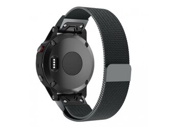 QuickFit milánský magnetický tah 20mm,Černý