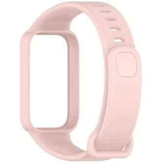 Jednobarevný náhradní náramek Mi Band 9 Active / Redmi Band 3,Pískově růžová