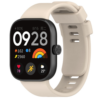 Jednobarevný náhradní řemínek Xiaomi Redmi Watch 4,Slonová kost