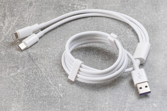 Nabíjecí kabel 3v1 (Lightning, USB-C, microUSB)