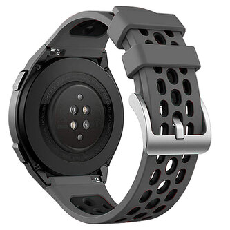 Dvojbarevný řemínek pro Huawei Watch GT 2e,Šedo-černý,Huawei Watch GT 2e