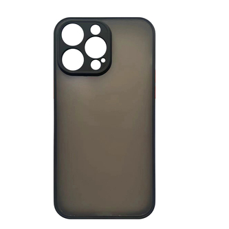 Černý Frosted kryt pro iPhone 13 Mini