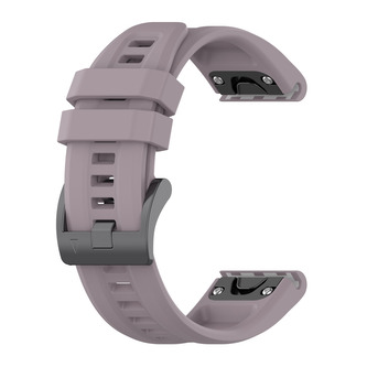 QuickFit silikonový jednobarevný řemínek s přezkou 20mm,Švestková
