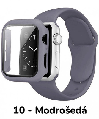 Set 3v1 pro Apple Watch,10 - Modrošedá,45mm,S/M (Pro obvod ruky 13-18 cm) Set 3v1 pro Apple Watch,10 - Modrošedá,45mm,S/M (Pro obvod ruky 13-18 cm)