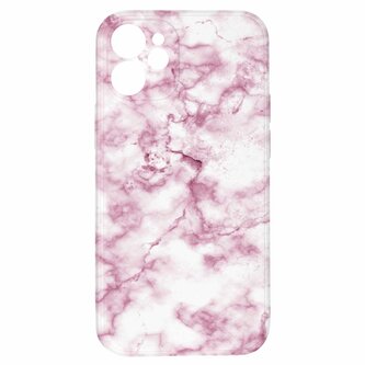 Kryt Růžový mramor pro iPhone 12 Mini