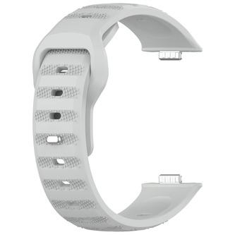 Vroubkovaný náhradní řemínek pro Huawei Fit 3,Šedá