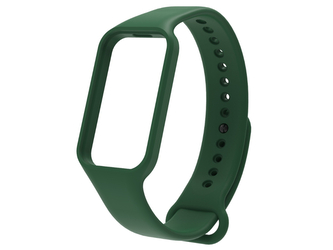 Jednobarevný náhradní náramek Mi Band 8 Active / Redmi Band 2,Tmavě zelená