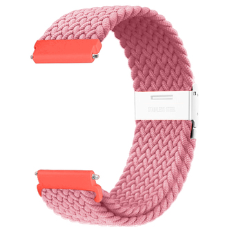 Pletený řemínek 20mm,Růžový