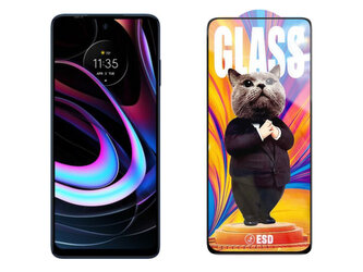 3D Ochranné tvrzené sklo na Motorola Edge 20 - Mr. Cat ESD