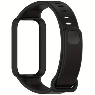 Jednobarevný náhradní náramek Mi Band 9 Active / Redmi Band 3,Černá