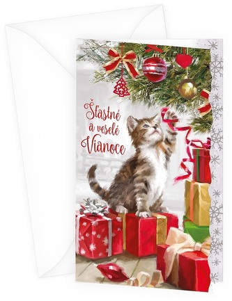 Karnet świąteczny z kopertą Boże Narodzenie 11-6261, Argus