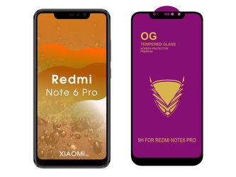 3D Ochranné tvrzené sklo na Xiaomi Redmi Note 6 Pro