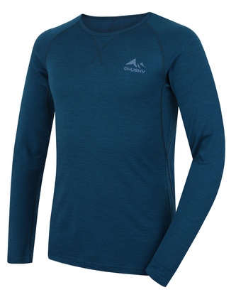 Merino termoprádlo triko Mertee M blue - L