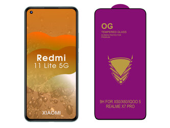 3D Ochranné tvrzené sklo na Xiaomi Mi 11 Lite 5G