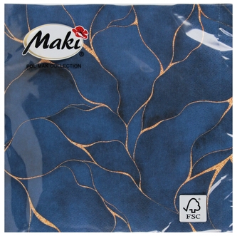 Serwetka papierowa 3warstowa marmur op20szt POL-MAK SL OG60002