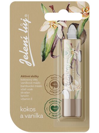 Jelení lůj | Kokos a vanilka - Svěží ochrana, komfort a regenerace s neodolatelnou vůní