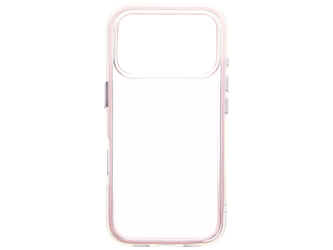 Tvrzený kryt s růžovými okraji pro iPhone 17 Pro Max