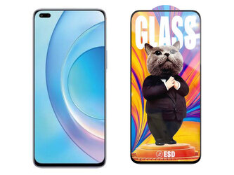 3D Ochranné tvrzené sklo na Honor 50 Lite - Mr. Cat ESD