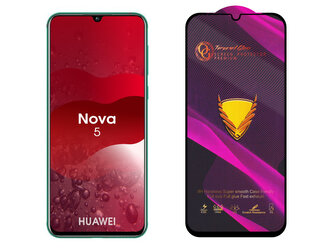 3D Ochranné tvrzené sklo na Huawei Nova 5