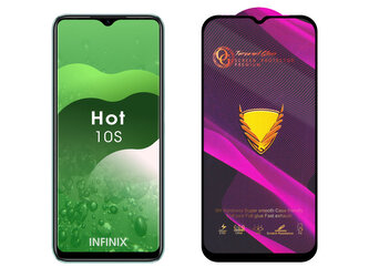 3D Ochranné tvrzené sklo na Infinix Hot 10S