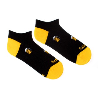 Kotníkové ponožky Pivní salon Černé XL (47-50) Kotníkové ponožky Pivní salon Černé XL (47-50)
