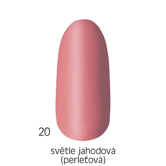 Lak na nehty OLD LOVE 1954 | Česká klasika v novém | Kvalitní laky na nehty Odstín: č.20 Světle jahodová perleť