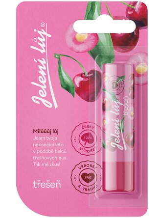 Jelení lůj | Třešeň - Svěží ochrana, komfort a regenerace s příchutí ovoce